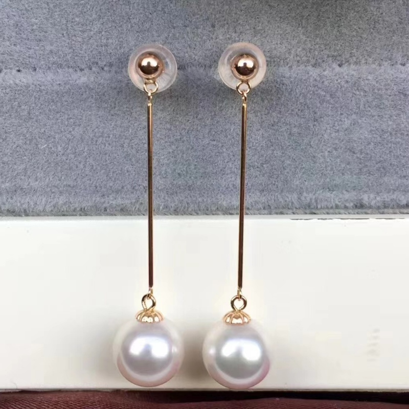 18K/14K/10K/9K Gold Pearl Earling